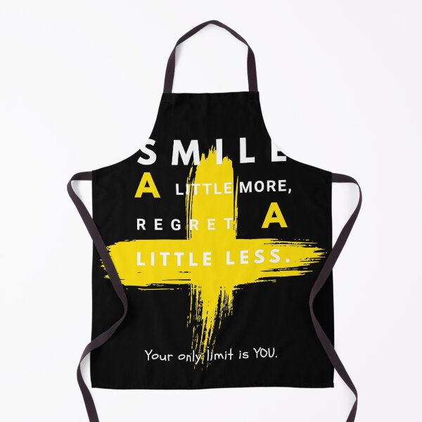 Item preview, Smile a little more, regret a little less.Stay positive. designed and sold by attakorn.