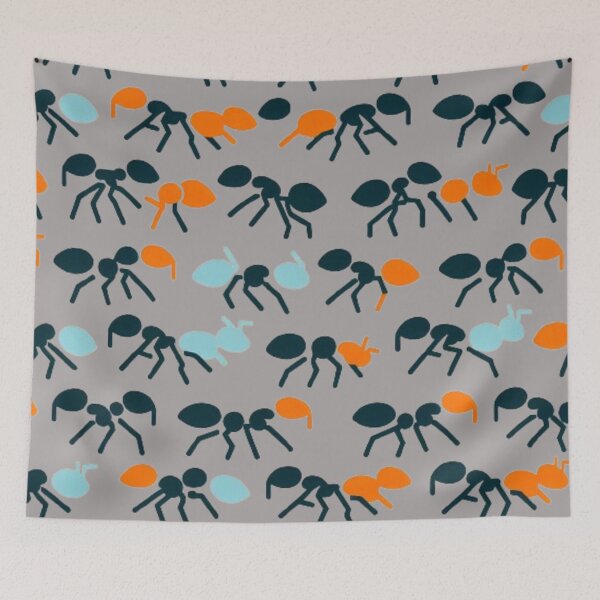 Item preview, Ant March: Busy Ants Pattern designed and sold by Rui Fernandes.