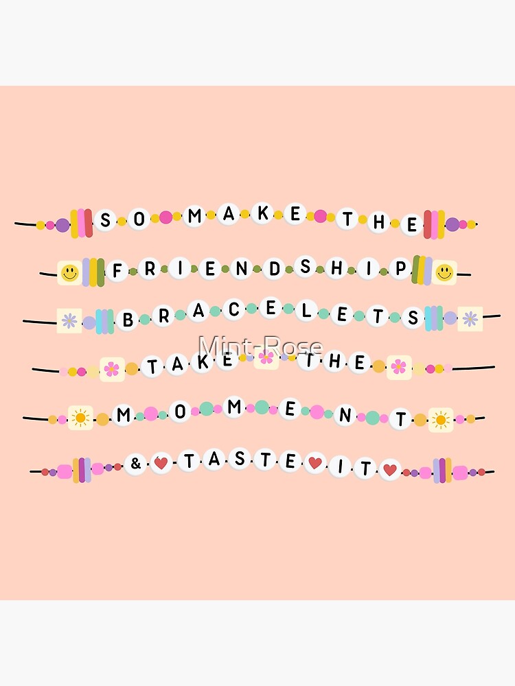 Friendship Bracelets Taylor Swift