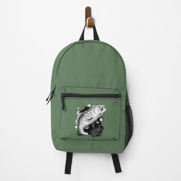 Item preview, Trout rainbow trout fish designed and sold by Ecmoprints.
