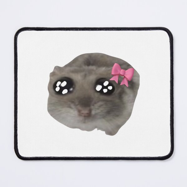 Item preview, Sad Hamster Meme designed and sold by funkyst.
