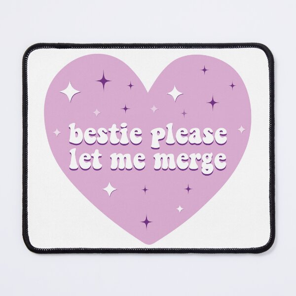 Item preview, Bestie Please Let Me Merge Funny Car Bumper designed and sold by BUMPER-STICKERS.