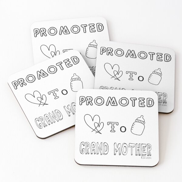 Item preview, Promoted To Grand Mother est.2024 designed and sold by SimpleP.