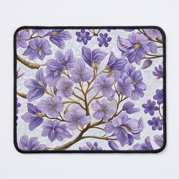 Item preview, Jacaranda blossom pattern designed and sold by patterncrow.