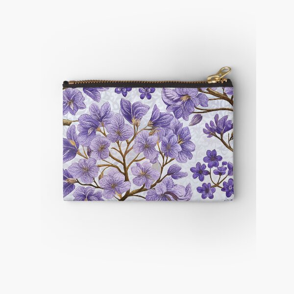 Item preview, Jacaranda blossom pattern designed and sold by patterncrow.