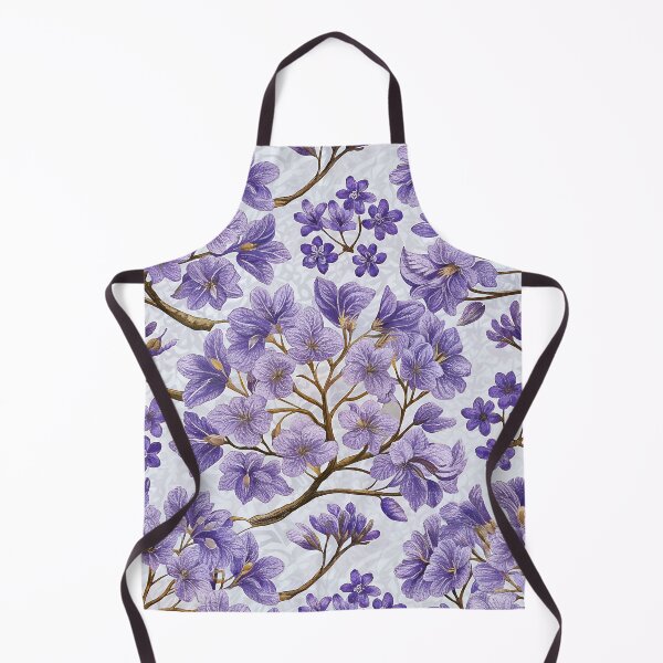 Item preview, Jacaranda blossom pattern designed and sold by patterncrow.