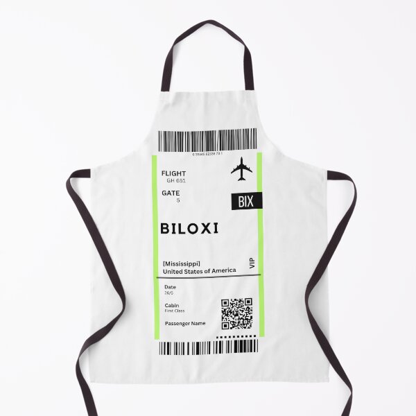 Item preview, Biloxi, Mississippi Airplane Boarding pass designed and sold by RoamInk.