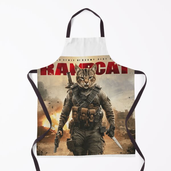 Item preview, The Feline Warrior: RamboCat Unleashed designed and sold by Digital Dreams Arts.