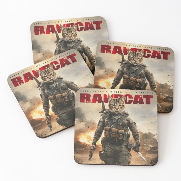 Item preview, The Feline Warrior: RamboCat Unleashed designed and sold by Digital Dreams Arts.