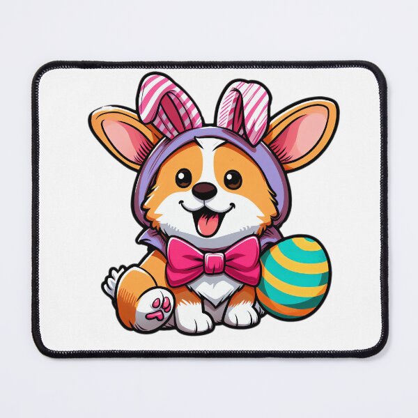 Item preview, Cheerful Corgi Easter Companion designed and sold by EpicPaws.