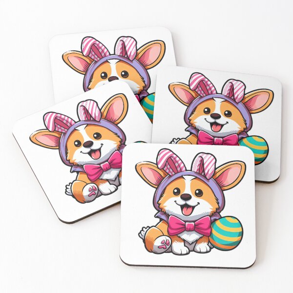 Item preview, Cheerful Corgi Easter Companion designed and sold by EpicPaws.
