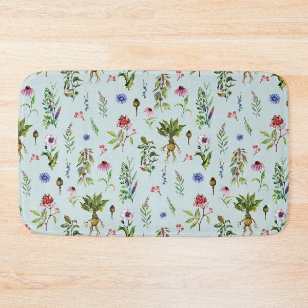 Item preview, Herbs on mint green designed and sold by LuciaS.