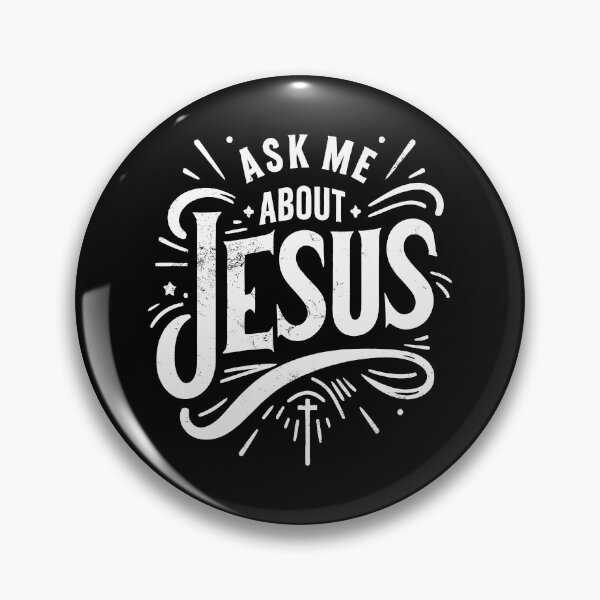 Item preview, Ask Me About Jesus Evangelism Faith of Christian God designed and sold by medamrani.