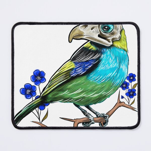 Item preview, skull bird designed and sold by Mauromagar.