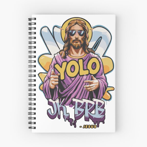 Artikelvorschau, Jesus Yolo, JK, BRB entworfen und verkauft von BobaTeeStore.