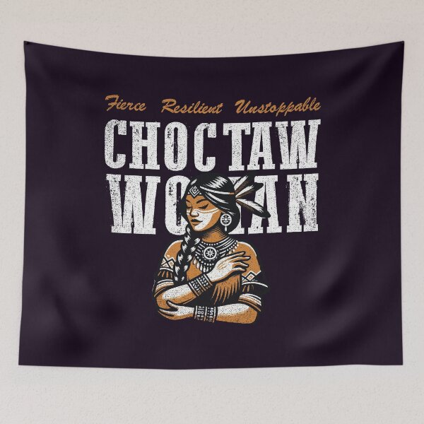 Item preview, Choctaw Woman designed and sold by LazyLoungeCo.