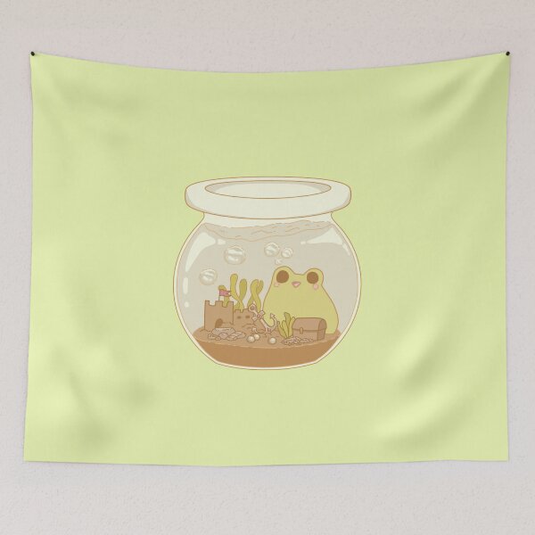 Item preview, Green frog aquarium designed and sold by Ellenors.
