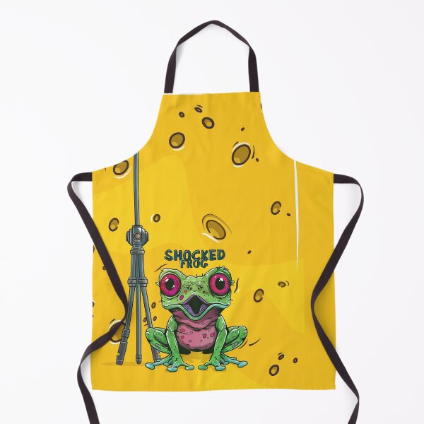 Item preview, Say Cheese! Shocked Frog Illustrated designed and sold by Cult23.