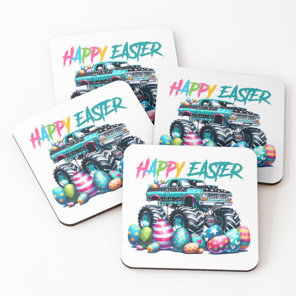 Artikelvorschau, Frohe Ostern mit Monstertruck entworfen und verkauft von hajar-design.
