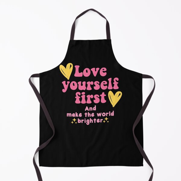Item preview, Inspirational Self Love Quote with Hearts Design. Make the world brighter. designed and sold by Unitepeople.