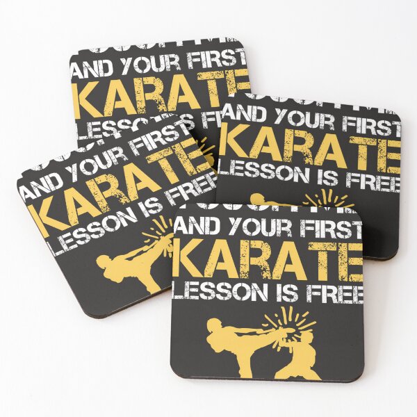 Item preview, Funny Touch Me And Your First Karate Lesson Is Free T-Shirt designed and sold by KimmiBarke.