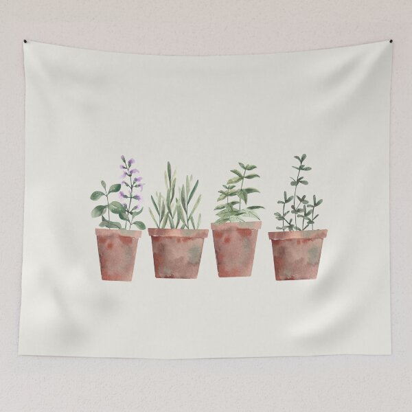 Item preview, Potted Plants, Herbs, Cute Pot Head, Gardening, Vegan, Herbology, Gardener designed and sold by MerchSearchCO.