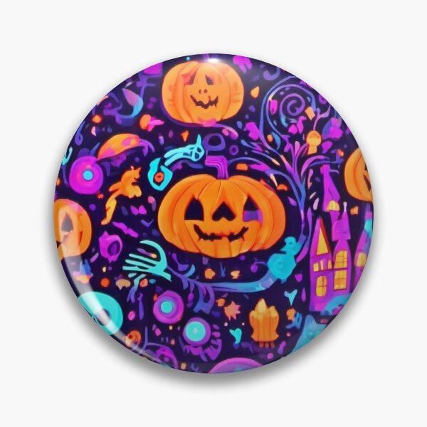 Item preview, Spooky Halloween Pumpkin Art designed and sold by Health And Fitness Posts e-Store.