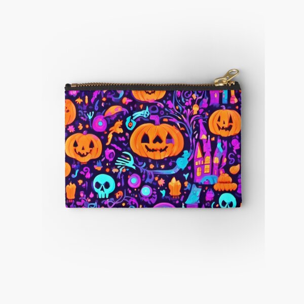 Item preview, Spooky Halloween Pumpkin Art designed and sold by Health And Fitness Posts e-Store.