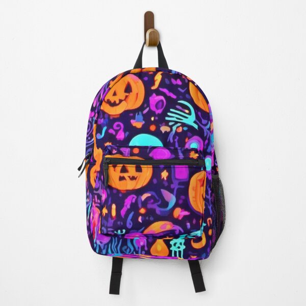 Item preview, Spooky Halloween Pumpkin Art designed and sold by Health And Fitness Posts e-Store.