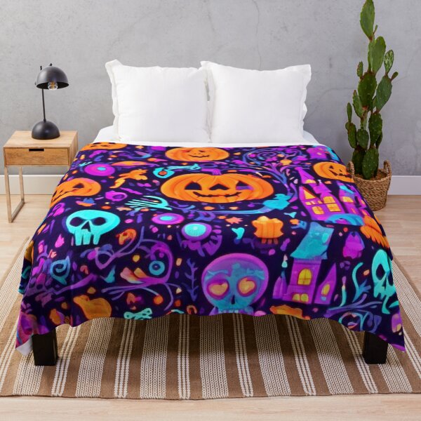 Item preview, Spooky Halloween Pumpkin Art designed and sold by Health And Fitness Posts e-Store.