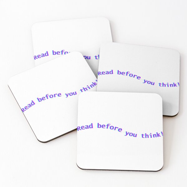Item preview, Read before you think!  designed and sold by Miu0.