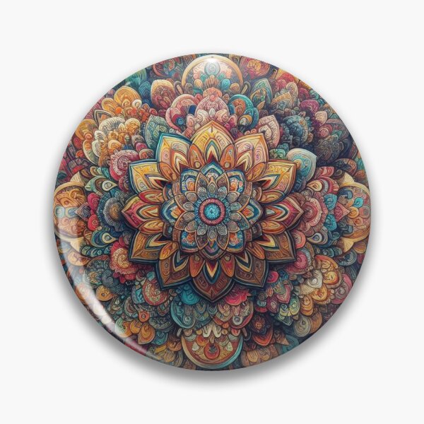 Item preview, Floral mandala pattern  designed and sold by Coollzone.