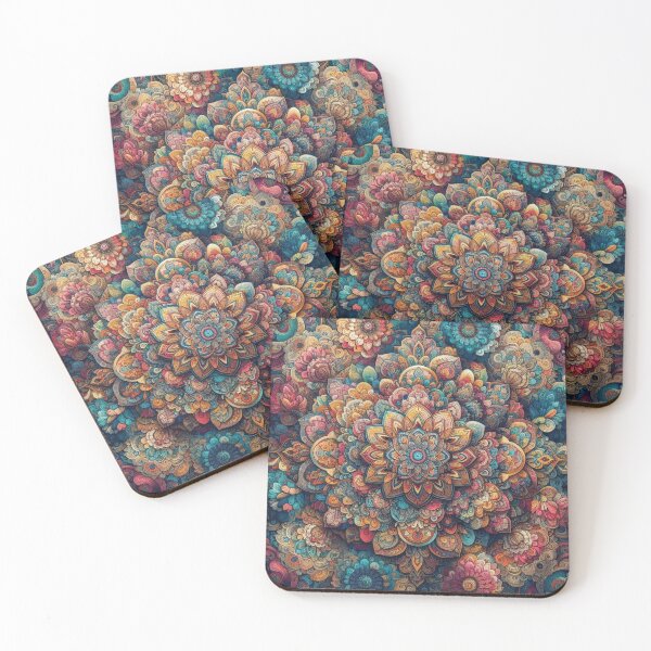 Item preview, Floral mandala pattern  designed and sold by Coollzone.