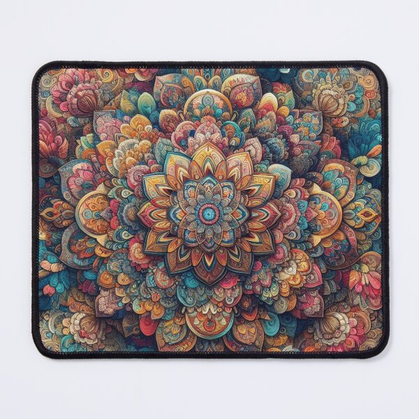 Item preview, Floral mandala pattern designed and sold by Coollzone.