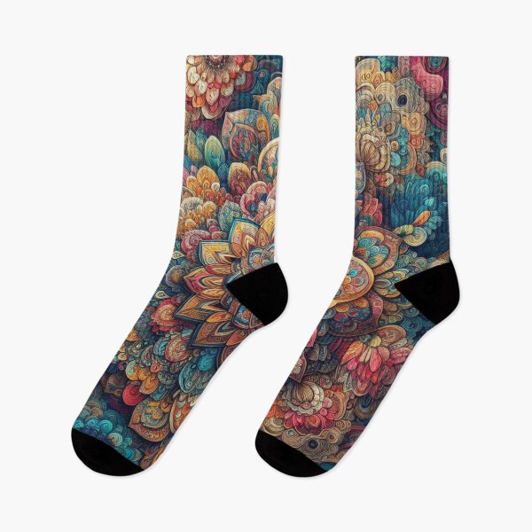 Item preview, Floral mandala pattern  designed and sold by Coollzone.