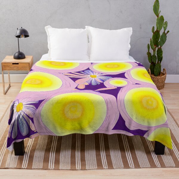 Item preview, Bright abstract exotic flower power flowers designed and sold by FlowersColorful.
