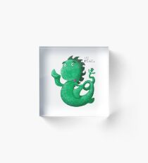 Wee Nessie (Light) Acrylic Block