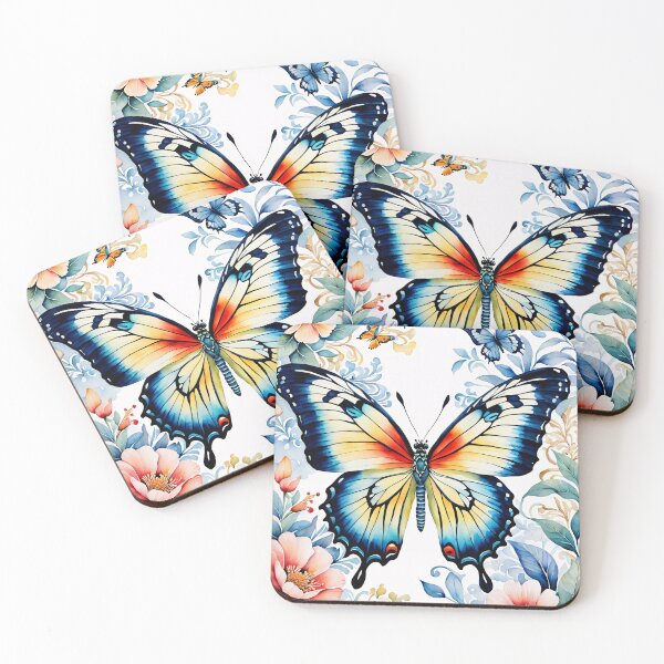 Item preview, Delicate Watercolour Butterfly Decorative Art designed and sold by Trevor Hirst.