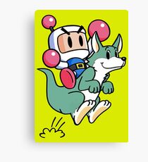 Bomberman Canvas Print