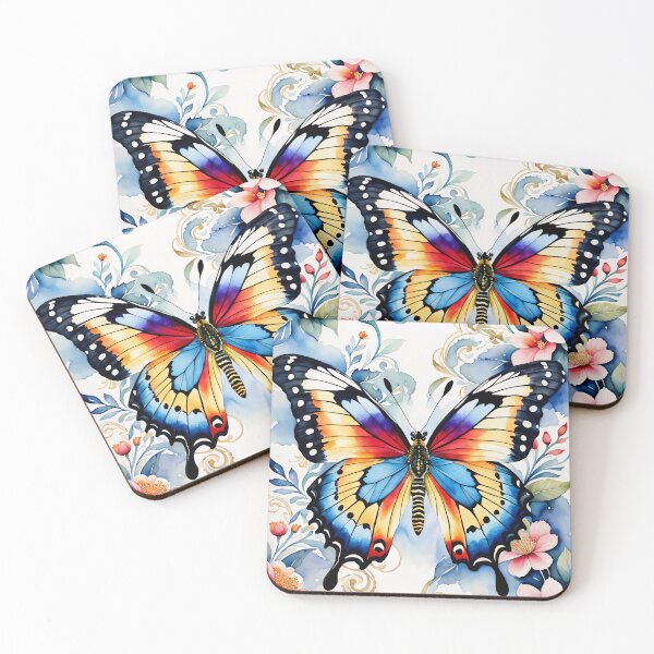 Item preview, Delicate Watercolour Butterfly Decorative Art designed and sold by Trevor Hirst.