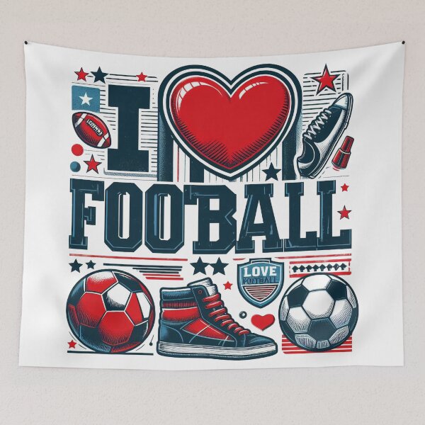 Item preview, Love for the Game: Football designed and sold by StellarValor.