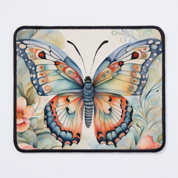 Item preview, Delicate Watercolour Butterfly Decorative Art designed and sold by Trevor Hirst.