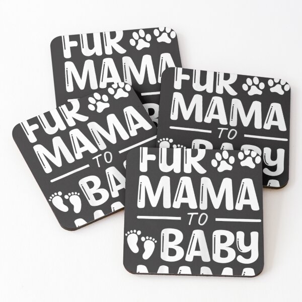Item preview, FROM FUR MAMA O BABY MAMA Pregnant Cat Dog Lover New Mom  designed and sold by chjjjkdpf.