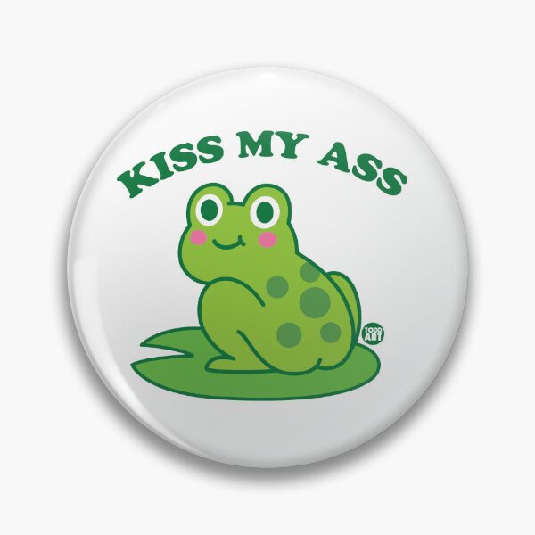 Item preview, KISS MY ASS FROG designed and sold by TODD GOLDMAN.