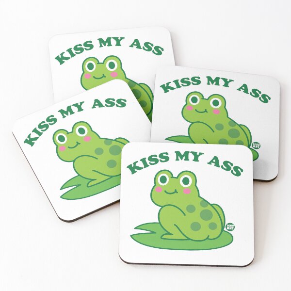 Item preview, KISS MY ASS FROG designed and sold by TODD GOLDMAN.
