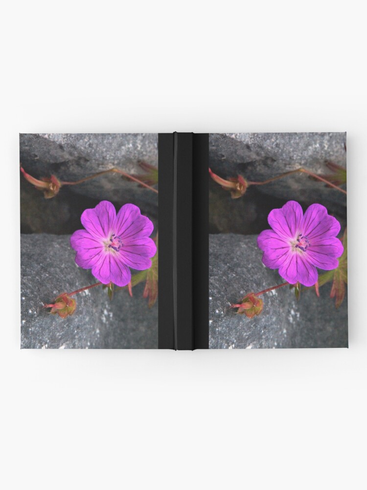 Alternate view of Bloody Cranesbill, Dun Aengus, Inishmore Hardcover Journal