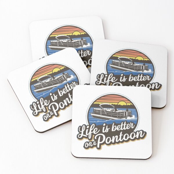 Item preview, Life is better on a Pontoon designed and sold by JonysCreativeDesigns.