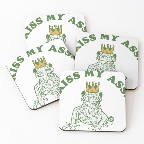 Item preview, KISS MY ASS PRINCE FROG designed and sold by TODD GOLDMAN.