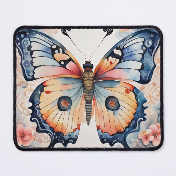 Item preview, Delicate Watercolour Butterfly Decorative Art designed and sold by Trevor Hirst.