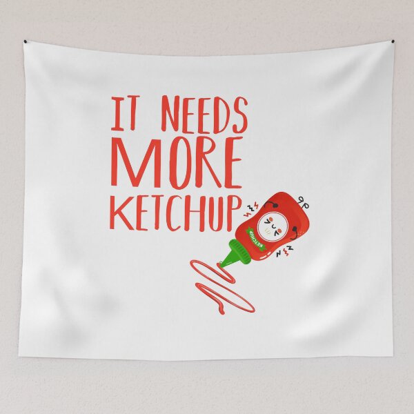 Item preview, It Needs More Ketchup, Cute and funny Ketchup designed and sold by belladesign7.